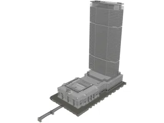 Metlife Tower 3D Model