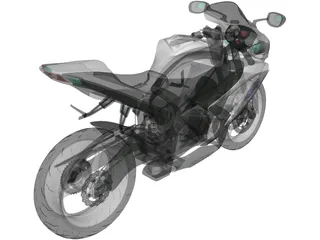 Suzuki GSX-R 750 (2008) 3D Model