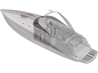 Speedboat 3D Model