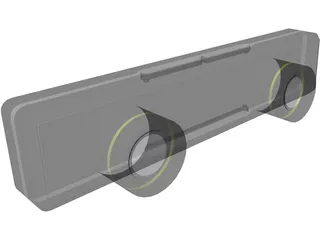 ZED Mini Camera 3D Model