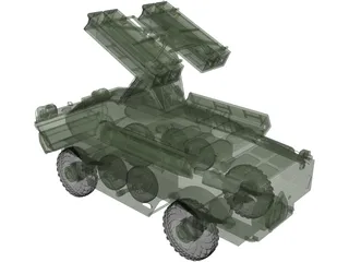 SA-9 Gaskin 3D Model