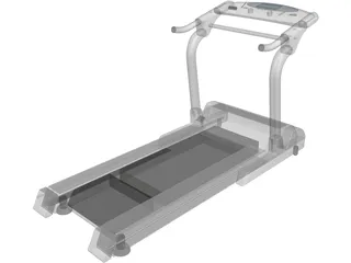 Treadmill 3D Model