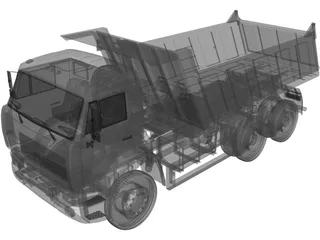 Kamaz 5240 3D Model