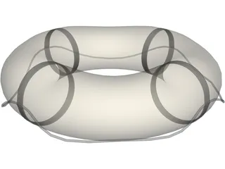 Lifebuoy 3D Model