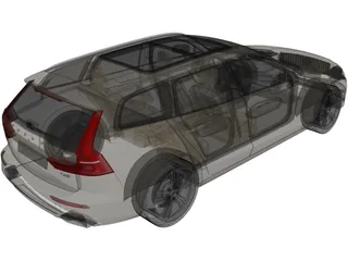 Volvo V60 (2019) 3D Model