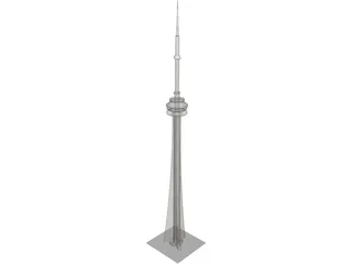 CN Tower 3D Model