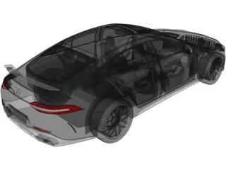 Mercedes-AMG GT 63 S (2019) 3D Model