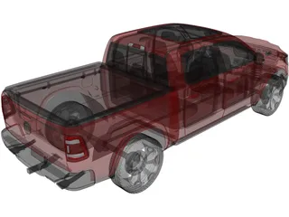Dodge Ram 1500 Limited (2019) 3D Model