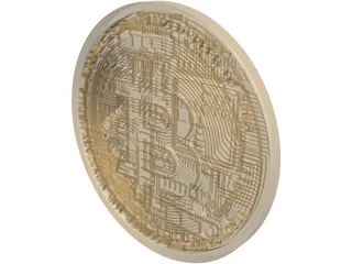 Bitcoin 3D Model