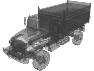 GAZ 33081 3D Model