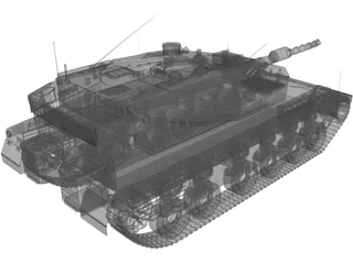 Merkava IV 3D Model