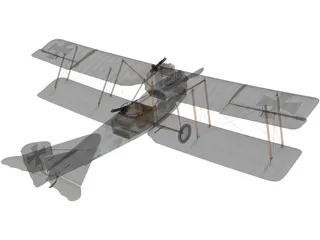 Hansa-Brandenburg C.I 3D Model