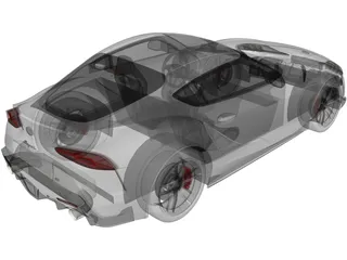 Toyota Supra [A90] (2019) 3D Model