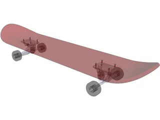 Skateboard 3D Model