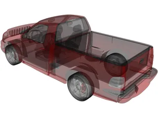 Ford F-150 SVT Lightning (1999) 3D Model