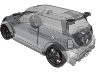 Mini Cooper R56 Widebody 3D Model