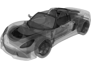 Lotus Exige S Roadster (2013) 3D Model