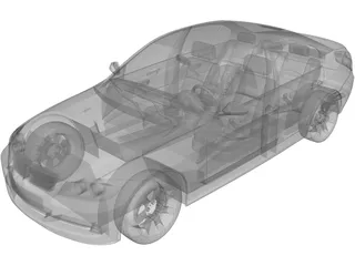 BMW 330 Sedan 3D Model