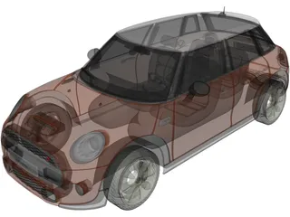 Mini Cooper S 5-door 3D Model