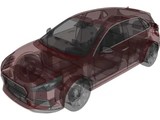 Hyundai i30 (2019) 3D Model