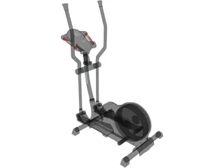 Treadmill Kettler 3D Model