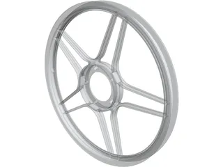 Puch Moped 5-Star Wheel 3D Model