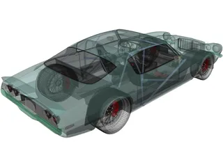 Chevrolet Camaro ProTouring (1970) 3D Model