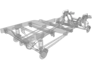 Suspension Independnt Lifted Kit 3D Model