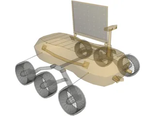 Rover Chandrayaan 3D Model