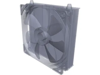 Noctua NH-L9 3D Model