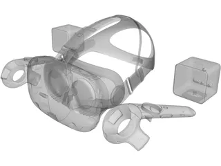 HTC Vive 3D Model