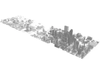 Philadelphia City 3D Model