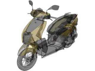 TVS Ntorq 125 (2018) 3D Model