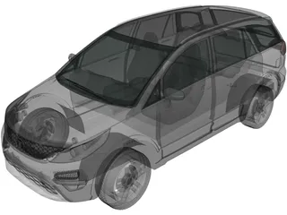 Tata Hexa (2016) 3D Model