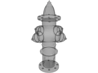 Fire Hydrant 3D Model