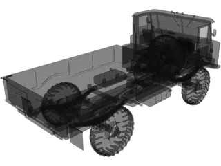 GAZ-66 3D Model