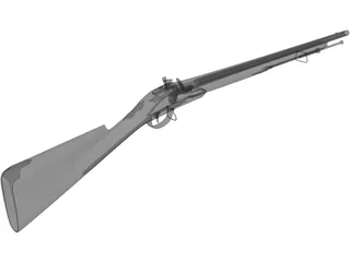 Brown Bess 1746 Carbine 3D Model