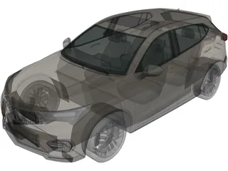 Acura CDX (2016) 3D Model