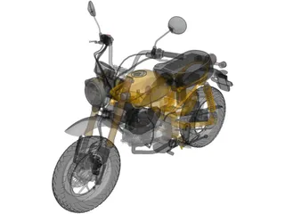 Honda Monkey 125 (2019) 3D Model
