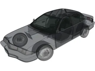 Buick Skylark Sedan (1995) 3D Model
