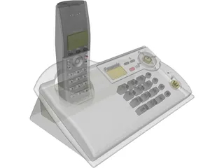 Panasonic Phone 3D Model