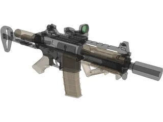 M4 CXP 3D Model