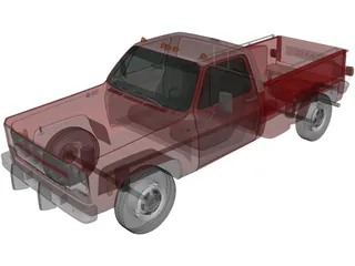 GMC Sierra Grande 454 (1979) 3D Model