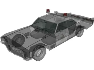 Buick Wildcat Police (1968) 3D Model