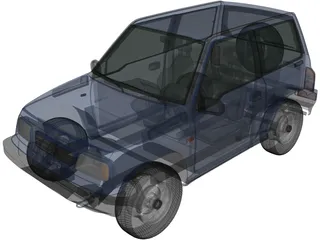 Suzuki Vitara (1989) 3D Model