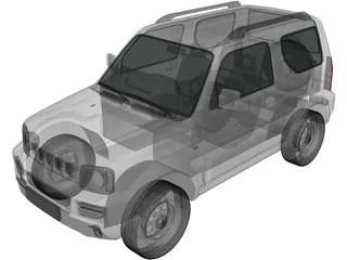 Suzuki Jimny (2012) 3D Model