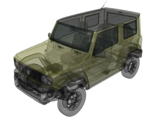 Suzuki Jimny (2019) 3D Model