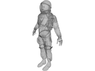 Astronaut 3D Model