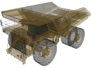 Caterpillar 797B 3D Model