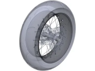 Wheel 5,0x17 3D Model